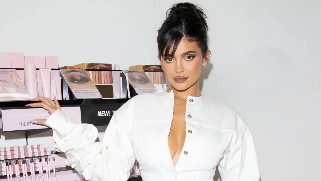 Kylie Jenner with Ulta Beauty makeup collection